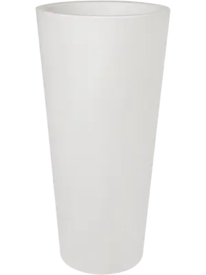 Straight Round High White