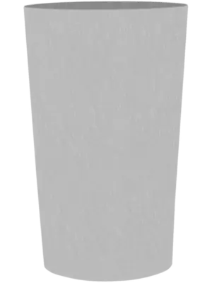 With RVS plate with coupling nut M12 RAL 1013 mat