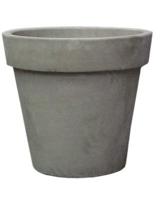 Flowerpot Grey (handmade)