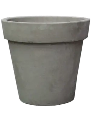 Flowerpot grey (handmade)