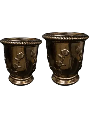 Vase Gold (set of 2)