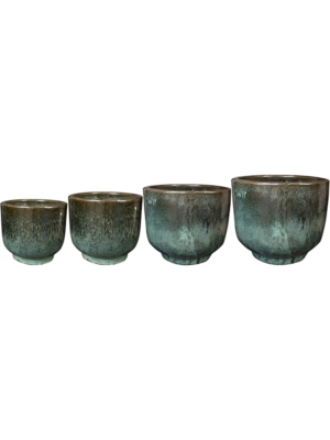 Pot Holly Green (set of 4)