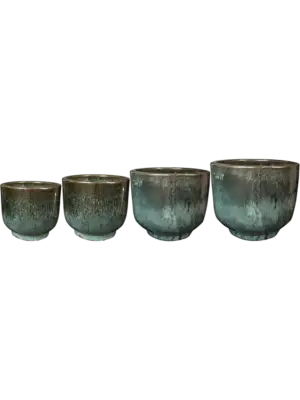 Pot Holly Green (set of 4)