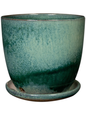 Pot With Saucer Ocean