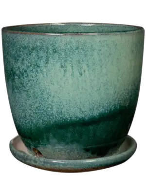 Pot With Saucer Ocean