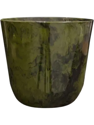 Pot Marble Green