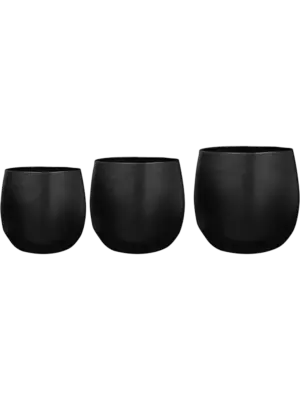 Pot Black (set of 3)