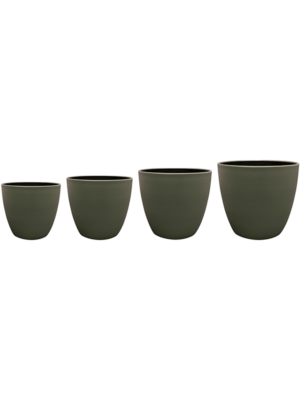 Pot Matt Green (set of 4)