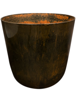 Pot Marble Brown