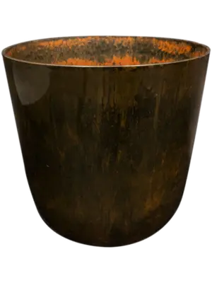 Pot Marble Brown