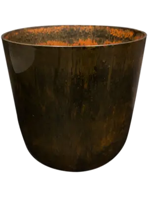 Pot Marble Brown