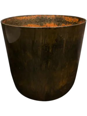Pot Marble Brown