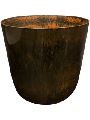 Pot Marble Brown