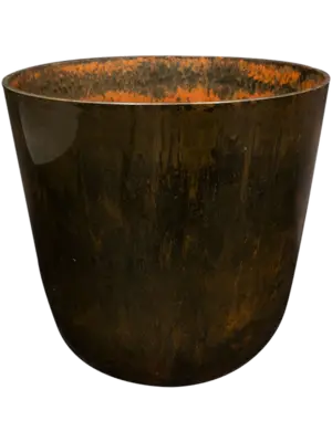 Pot Marble Brown