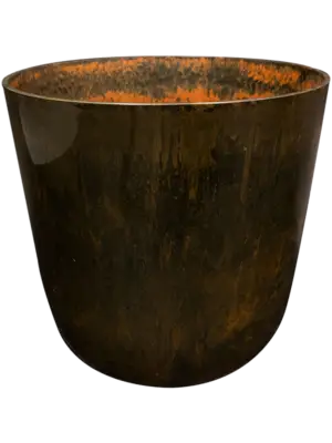 Pot Marble Brown