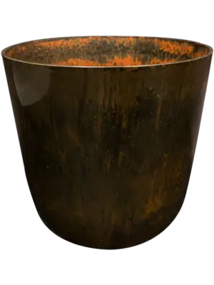 Pot Marble Brown