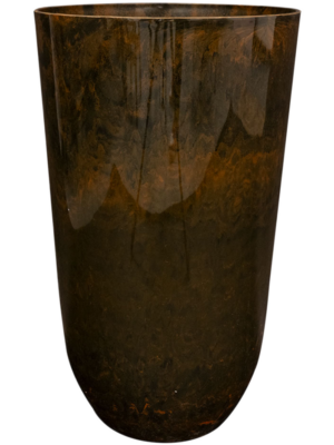 Vase Marble Brown