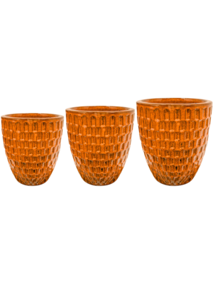 Pot Orange (set of 3)