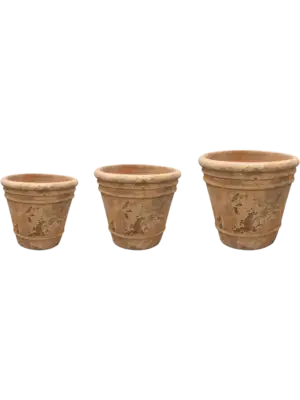 Pot Old Terra (set of 3)