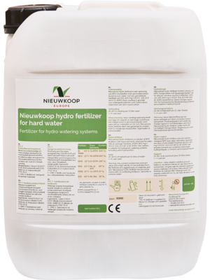 Nieuwkoop hydro fertilizer 10 ltr for hard water