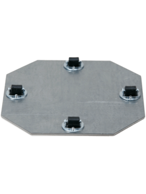 Fixed Castor 4 x 8 mm (45 kg. max load capacity)