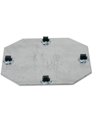 Fixed Castor 4 x 8 mm (max. 45 kg. load capacity)