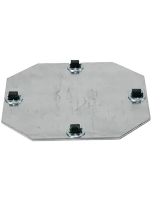 Fixed Castor 4 x 8 mm (max. 45 kg. load capacity)