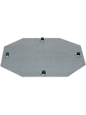 Fixed Castor 4 x 8 mm (45 kg. max load capacity)