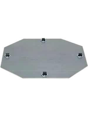 Fixed Castor 4 x 8 mm (45 kg. max load capacity)