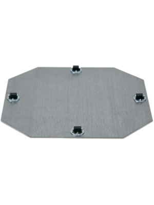 Fixed Castor 4 x 8 mm (45 kg. max load capacity)