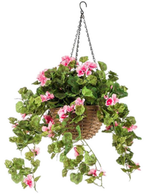 Pink Hanging Basket (UV)