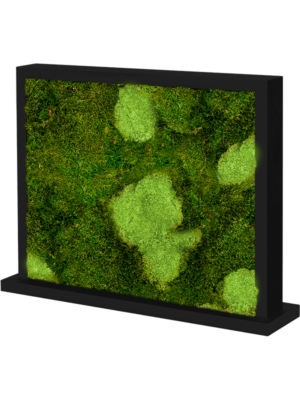 MDF Ral 9005 Satingloss Two-sided 30% Ball moss and 70% flat moss