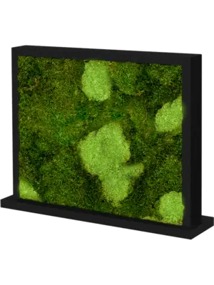 MDF Ral 9005 Satingloss Two-sided 30% Ball moss and 70% flat moss