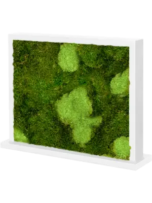 MDF Ral 9010 Satingloss Two-sided 30% Ball moss and 70% flat moss