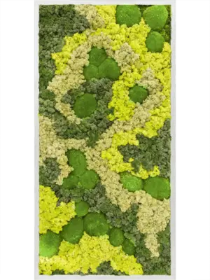 Aluminum 30% Ball moss 70% Reindeer moss (Mix)