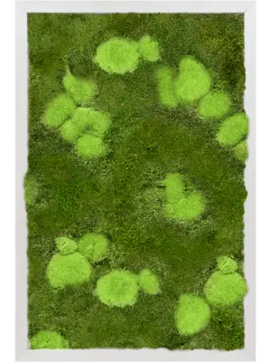 Aluminum 30% Ball- and 70% Flat moss