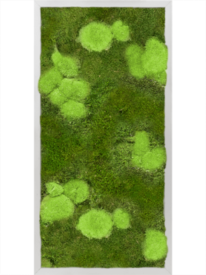 Aluminum 30% Ball- and 70% Flat moss
