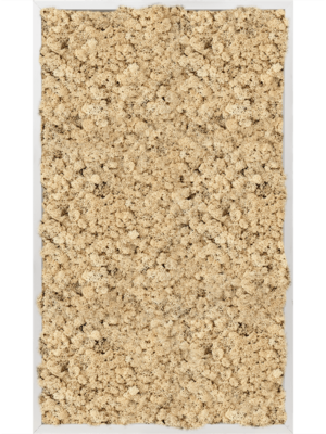 Aluminum 100% Reindeer moss (Natural)