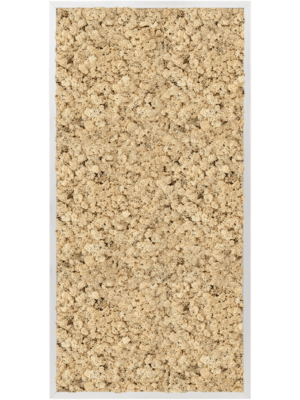 Aluminum 100% Reindeer moss (Natural)