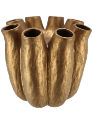 Gold Tube Vase