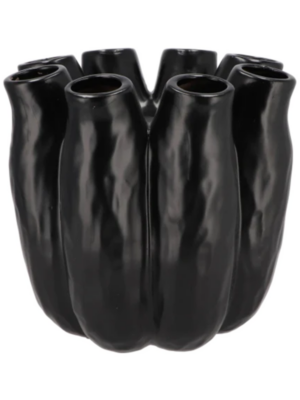 Black Tube Vase