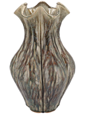 Vase Green Active Glaze
