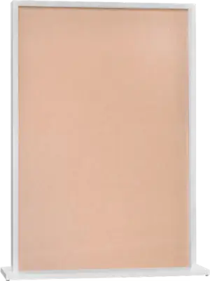 MDF Two-sided RAL 9010 satin gloss