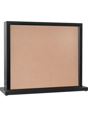 MDF Two-sided RAL 9005 satin gloss