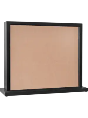 MDF Two-sided RAL 9005 satin gloss