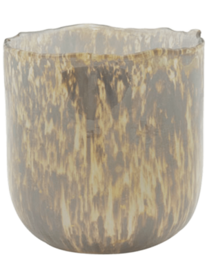 Vase Splashed Cream