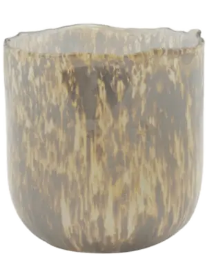 Vase Splashed Cream