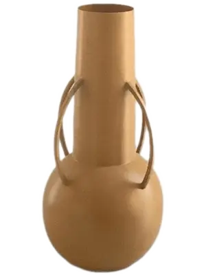 Vase Matt Yellow