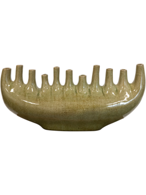 Vase Olive Green