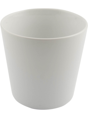 Round Minipot White